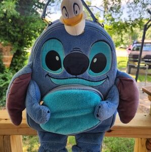 Our Universe Disney Lilo Stitch duckling plush mini backpack